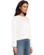 Peach Long Sleeve Bubble Shirt