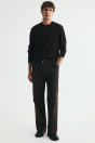 Свитер из мериносовой шерсти обычной формы