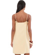 Hideaway Linen Tie Strap Dress