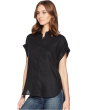 Linen Dolman-Sleeve Shirt