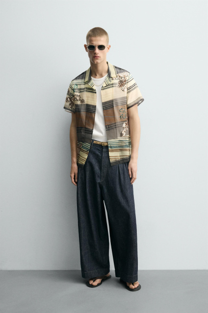 Zara ДЖИНСЫ С ВОЗДУШНЫМ ШАРОМ 540878811-407-36