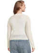 Long Sleeve Button Front Open Knit Sweater