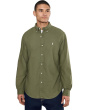 Classic Fit Long Sleeve Garment Dyed Oxford Shirt