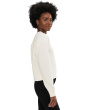 Split Neck Ribbed Top