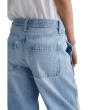 Mercer High-Rise Cuffed Barrel Jeans in Sunset Blues