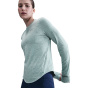 NIKE Женская футболка W NK SWIFT DF UV LS CRW