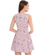 Hip Flounce Square Neck Mini Dress