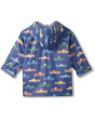 Trucks Zip-up Rain Jacket (Toddler/Little Kid/Big Kid)