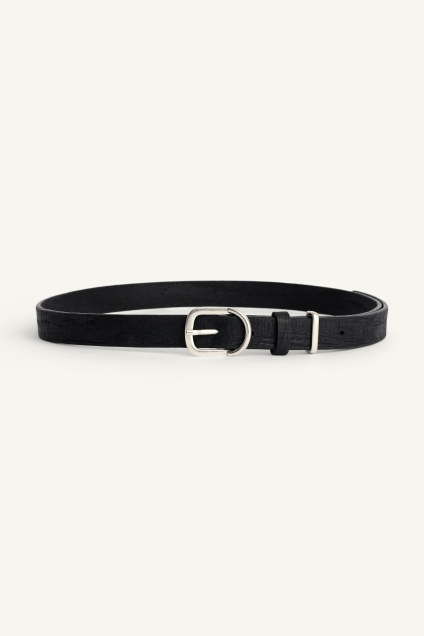 Zara КОНТРАСТНЫЙ КОЖАНЫЙ РЕМЕНЬ 512898815-800-85