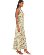 Scarf Tie Neck Halter Maxi Dress
