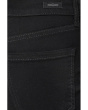 Mid-rise Stretch Denim Capri With Slit