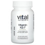 Vital Nutrients, Витамин K2-7, 60 веганских капсул (180 мкг в капсуле)