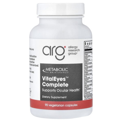 Metabolic Maintenance, VitalEyes™, комплекс с вегетарианскими капсулами, 90 вегетарианских капсул