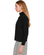 Long Sleeve Half-zip Funnel Neck Sweatshirt