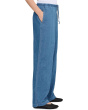 Denim Pull-On Pants