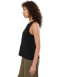 Pima Cotton Stretch Jersey Round Neck Slim Tank