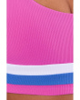 Coast Line Rib Rory Color Block Sport Bra