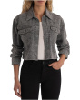 Miley Button Front Jacket With Patch Pockets