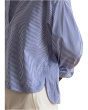 Striped Cropped Shirt