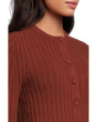 Long Sleeve Cozy Cotton Ribbed Cardigan