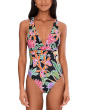 Hothouse Flowers Cross Back One Piece