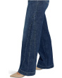 Wide Leg Side Godets Jeans in Sunset Villa