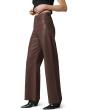 Petite The Mia Wide Leg Coated
