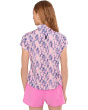 Fingerpaint Print Short Sleeve Polo