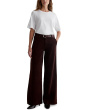 Stella Mid-Rise Wide Leg Palazzo Jeans in Alpine Bark