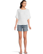 Vicky Scoop Neck Balloon Sleeve Tee