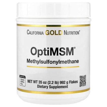 California Gold Nutrition, OptiMSM® в хлопьях, 992 г (35 унций)