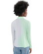 Sunsense Gradient Stripe Long Sleeve Quarter Zip