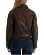 Emrie - Coated Long Sleeve Denim Jacket