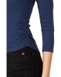 Enid 3/4 Sleeve V-Neck Crop Tee