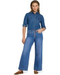 Teresa Wide Leg Jeans in Blue Paradise