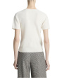 Wool & Cashmere Blend Short Sleeve Sweater