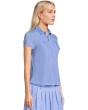 Solid Sunsense Polo with Mesh Overlay