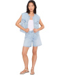 Collarless Shrunken 90s Vest