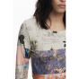 Desigual Футболка - Женская - Бежевый