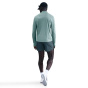 Nike Мужской беговой топ с длинным рукавом на молнии с застежкой-молнией