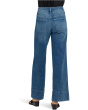 4" Hem Wide Leg Jeans in Breezy Palms