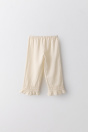 Zara 2-5 ЛЕТ/ БРЮКИ-КЮЛОТЫ С ЛЕНТОЙ ИЗ ХЛОПКА И ЛЬНА - ОГРАНИЧЕННАЯ СЕРИЯ 529551837-715-24