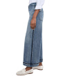 Petite Mid-rise Super Stride Wide Leg Jean With Shadow Cuff 28" Inseam