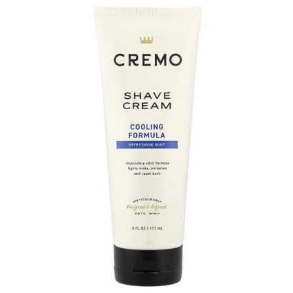 Cremo, крем для бритья, освежающая мята, 177 мл (6 жидк. унций)