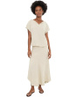 Long Engagement Rumba Linen Skirt