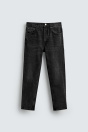 Zara ОБЛЕГАЮЩИЕ УКОРОЧЕННЫЕ ДЖИНСЫ 495712139-822-36