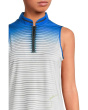 Flux Print Sleeveless Top