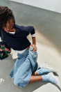 Zara Белые ТУФЛИ-ЛОДОЧКИ НА ШПИЛЬКЕ ДЛЯ КОТЯТ ЗАОСТРЕННОЙ ФОРМЫ