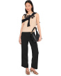 Petite 31" Stretch Suiting Lenox Wide-Leg Pants