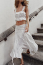 Zara АСИММЕТРИЧНАЯ ЮБКА-МИДИ С ВЫШИВКОЙ 513128723-250-2